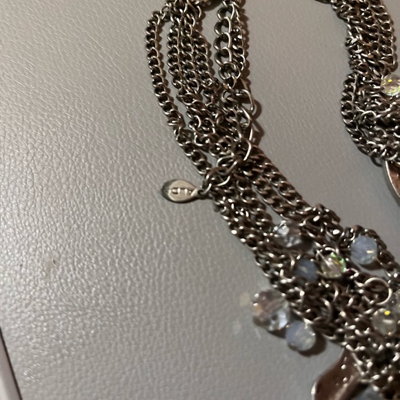 Aldo collar fashion jewelry silver seashell starfish necklace - Picture 4 of 7